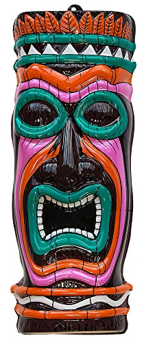 W WIDMANN MILANO Party Fashion 5409T - 3D Totem Dekoration, Tiki Totem, Wanddekoration, Mottoparty