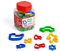 Bigjigs Toys Jar of 24 Pastry Cutters - Children's Baking Cookie Cutters
