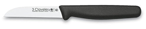 3Claveles 1206 - Cuchillo mondador, 8 cm, 3 pulgadas