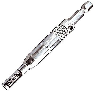 Trend Snappy HSS 5mm Shelf Support Drill Bit Guide, Lip Spur Blind Hole, Quick Release System, SNAP/SS/5MM