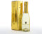 Bull & Bear Elfenhof Gold mit echten Goldflocken, 0,2 Liter Piccolo Wein Weißweinen trocken mit Blattgold in Goldbarren Verpackung, 9,5% vol