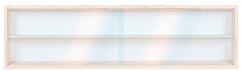 Alsino V-70.2A Vitrine Spur HO & N, Regal H0 70 cm mit Nuten