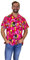 V.H.O. Funky Hawaii-Hemd, Herren, Kurzarm, Beerbottle, Pink, 5XL