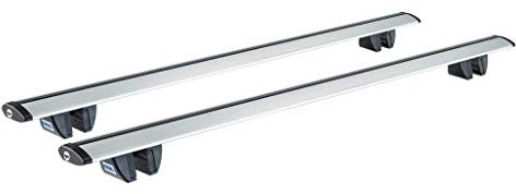 Cruz 924–793 kommerziellen Aluminium Dachträger Bar Rack, Set von 2, grau