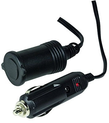 LogiLink CP0111 - Zigarettenanzünder Verlängerungskabel 2m schwarz