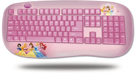 Disney Princess - DSY-KB811 - Clavier USB - QWERTY - Rose