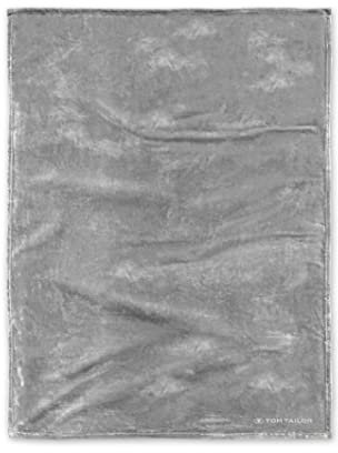 TOM TAILOR 0237798 Wohndecke Angorina-Fleece Microfaser Super Soft 1x 150x200 cm light grey