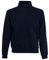 Fruit of the loom Herren Zip Neck Sweat Sweatshirt, Blau (Deep Navy 202), Large