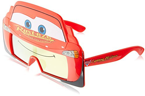 Sun-Staches Kostüm Sonnenbrille Cars Lightning McQueen Party Favors UV400, Einheitsgröße (80584)