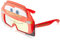 Sun-Staches Kostüm Sonnenbrille Cars Lightning McQueen Party Favors UV400, Einheitsgröße (80584)