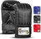 Farabi Sports boxeo saco de boxeo guantes de boxeo guantes de boxeo entrenamiento mma (Black, XL)