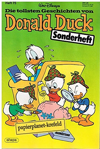 Donald Duck Sonderheft 75 (Die tollsten Geschichten von) 1. Auflage 1983 Comic-Heft