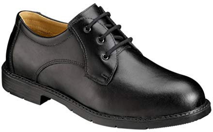 Emma Safety Footwear - Black S3 ESD LO Mens Business Safety Shoe - Trento, 41 EU / 7 UK