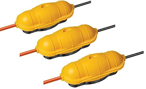 Brennenstuhl Safe-Box Capsule de protection pour câble Big IP44 Outdoor Jaune, 1160440, 1160440