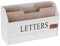 Mazali Schreibtisch-Organisator Holz Duo Tone, Multicolour, 30 x 11 x 18 cm