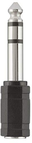 Belkin F3Y129bf Adattatore Audio 6.3mm/3.5mm M/F Stereo, Nero