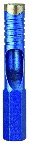 Diager - Foret diamant special carrelage ceramique blue ceram - Ø mm.12 - Long. utile mm.28 - Long. totale mm.65 -