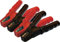 IPmediaPRO Ladezangen-Satz SZ60 (rot) und SZ61 (schwarz) / bis 600A / vollisoliert/Messing-Gusspoleinlagen