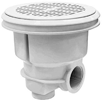 SUMIDERO NORM REJILLA PLANA COLOR BLANCO