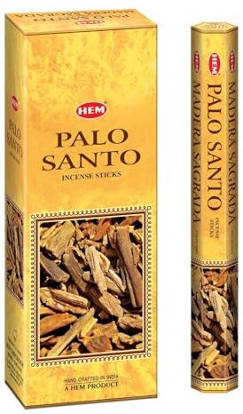 Hem Palo Santo Räucherstäbchen, 120 Stück, 301 g, 6 Stück