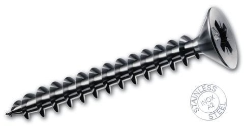 Viti per Legno Testa Cava Croce Inox Panelvit 4 x 30 mm confezione 200 pz