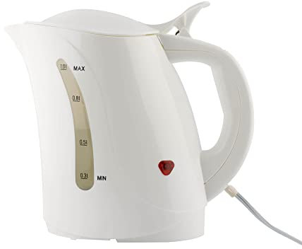Streetwize - Universal Large Travel Kettle | 24V Portable Kettle | Cigarette Lighter Kettle | Camping | 1 Litre Kettle | Truck, Van Kettle | 3 Mugs Per Boil | SWK3