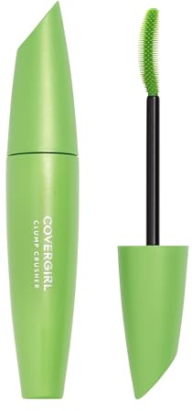 COVERGIRL Clump Crusher Mascara, 20X More Volume, Double Sided Brush, Long-Lasting Wear - 835 Black Brown (Pack of 1)