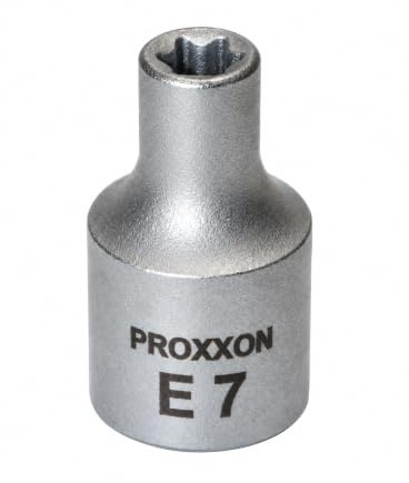 PROXXON 23613 Aussen Torx Einsatz Nuss E7 Antrieb 10mm (3/8)