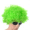 SHATCHI Afro-Perücke, lockiges Haar, für Kostümpartys, Disko-Zubehör, Wohltätigkeitsorganisation, flauschiges Fell, Unisex, 60er, 70er, 80er-Jahre-Design, grün