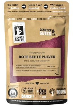 Bremer Gewürzhandel Rote Beete Pulver, gemahlen, natürliche Lebensmittelfarbe, 10 x 100g
