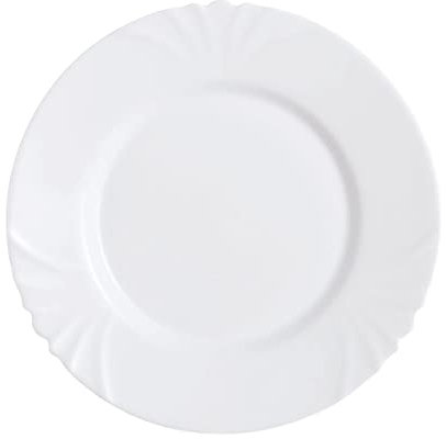 Assiette blanche 25 cm Cadix