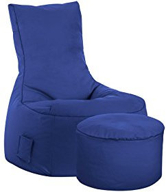 SITTING POINT only by MAGMA Sitzsack-Set Scuba Swing + Hocker dunkelblau