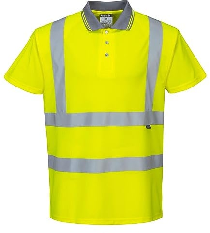 Portwest Hi-Vis Short Sleeve Polo