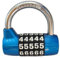 Cadenas à code 5 chiffres BaouRouge 65mm (Bleu)