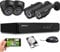SANSCO 1080p HD CCTV Camera System with 1TB Hard Drive, 8 Channel 5MP DVR, 4x 2MP Weatherproof Outdoor Camera (Dome and Bullet, Night Vision, Vandal Proof Casing, Motion Detection, Email &APP Alert)