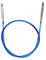 KnitPro K10632 Nadelseil Blau, 50cm Strickkabel, nylon, 25 x 0.3 x 0.3 cm
