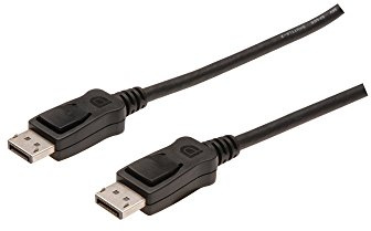 Digitus DisplayPort Anschlusskabel 3.00m AK-340100-030-S Schwarz [1x DisplayPort Stecker - 1x Displ