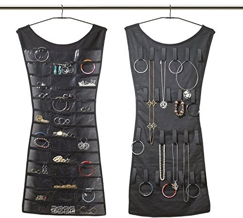 Genérico Présentoir organisateur pour bracelets colliers bijoux pour armoire, en forme de robe