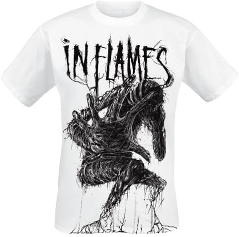 In Flames Herren Big Creature T-Shirt (1er Pack)