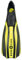 Aqualung Unisex-Adult Stratos 3 Fins, Gelb, 38/39