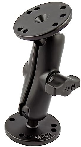 SISTEMA DI MONTAGGIO RAM-MOUNT RAM-B-101U PER SUPERFICI LISCE CON DOPPIA BASE PIANA