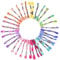 Trimits Stickgarn: 36 Strangpackung: Regenbogenfarben, 8m, FLOSS3