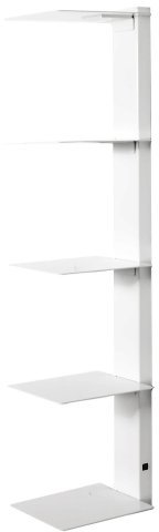 Radius Booksbaum Magazin Zeitschriftensammler weiss Wandregal klein 739B
