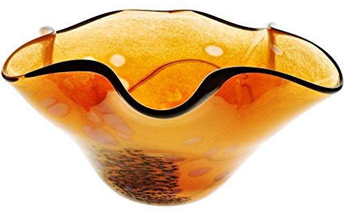 Schale Dream Pavel orange/schwarz Ø 21,5cm