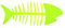 MSV Porte Savon PVC Poissons Vert