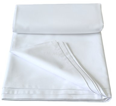 TM MAXX Bettlaken/Haustuch/Tischdecke 100%Baumwolle ohne Gummizug(6 Verschiedene Größe) 150g/140x200cm