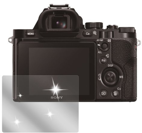 dipos I 6x Screen Protector compatible with Sony Alpha 7 / 7R Protection Films clear