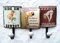 LB H&F Garderobe Garderobenleiste Retro Wand Hakenleiste Garderobenhaken 35cm Gross Kleiderhaken PIN UP