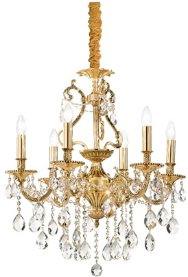Ideal Lux GIOCONDA SP6 - Hängeleuchte, gold