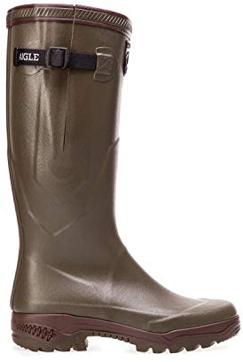 Aigle Unisex-Erwachsene Parcours 2 Vario Gummistiefel, Grün (Kaki), 49 EU
